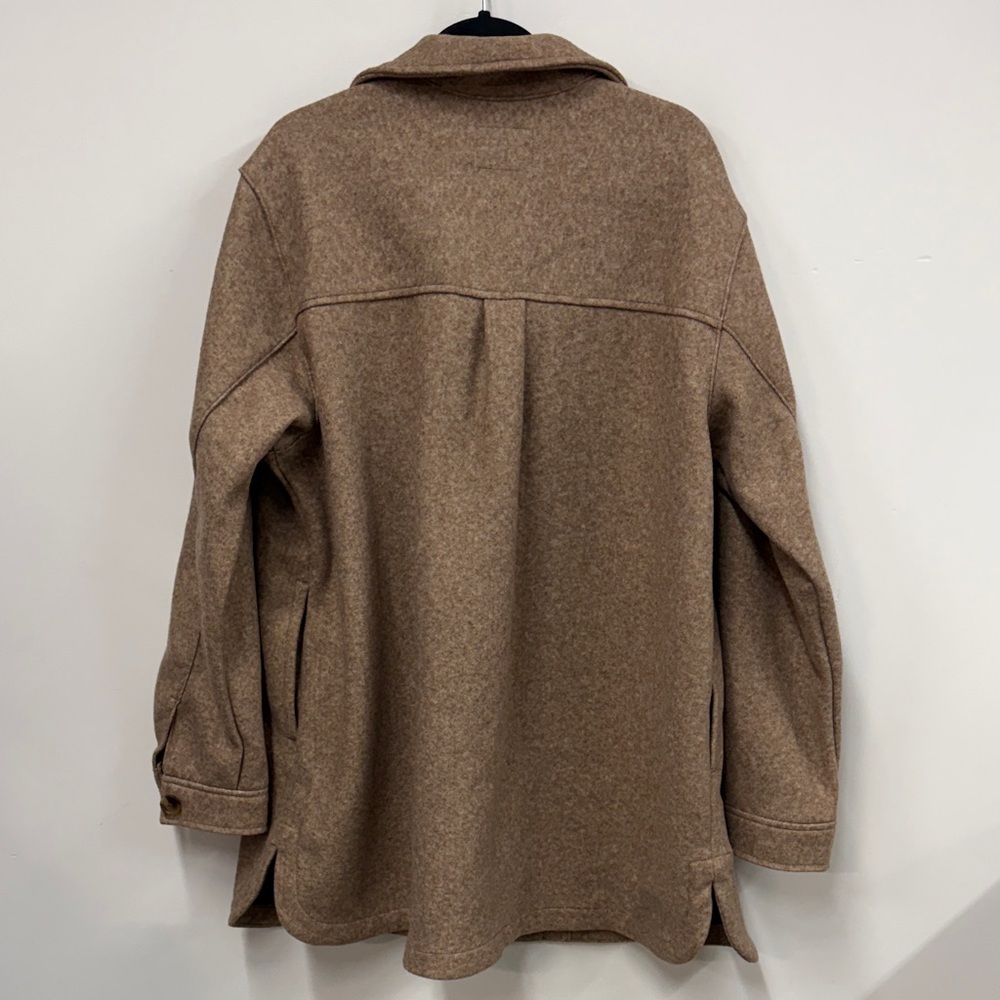 Old Navy Camel Beige Shackey Oversized Size XL tall - Picture 8 of 8